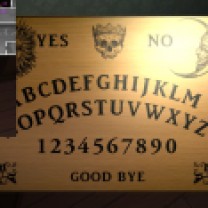 42. Our final hidden compartment is on the second floor, across from Sam’s room. In it, we find a Ouija board …