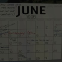 50. If you pay close attention to this calendar, we finally get an explanation here as to why Katie’s parents aren’t around, and why it was supposed to be Sam’s responsibility to greet her tonight. Apparently, they are on an anniversary trip. One mystery officially ticked off.